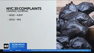 NYC sanitation department cracking down on illegal dumping