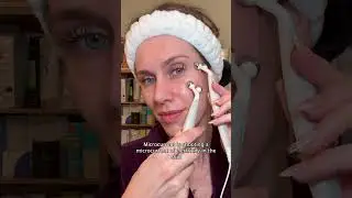 60 Second Facial Sculpting with Microcurrent - Come sculpt my face with me in under 1 minute