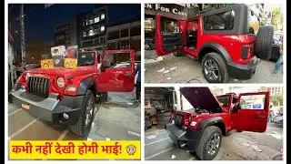 Modifying New Mahindra Thar 2021 Again 🎩 | Thar 2021 | Thar Modified | Mahindra Thar 2021 New Model