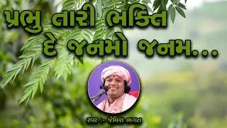 પ્રભુ તારી ભક્તિ દે જનમો જનમ || Prabhu Tari Bhakti De Janmo Janam || New Bhakti Geet By Bhagatji