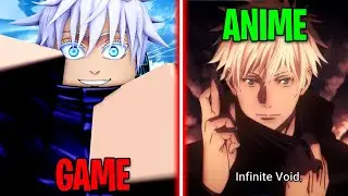 EVERY Jujutsu Infinite Attack VS Anime Comparison!