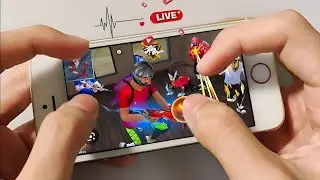 iphone 6s Free Fire Handcam Gameplay live stream🔥