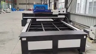 At User's Site Integrated CNC Table Type Steel Plate Plasma&Laser Cutting Machine