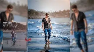 GOPAL PATHAK BEACH EDITING, GOPAL PATHAK LATEST CB EDITING VIDEO, GOA BEACH PHOTO EDITING PICSART