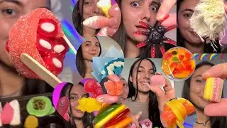 Sweet Mukbang 🍬 Best Shorts Compilation #mukbang #unboxing 