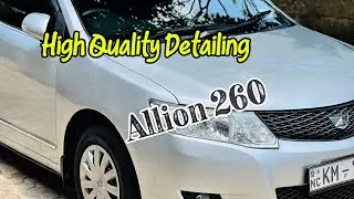 High Quality detailing Toyota Allion 260