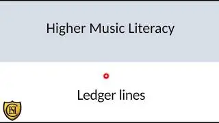 Bass Clef Note Names and Ledger Lines
