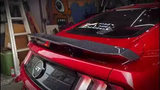 NINTE New Electric Lifting High Wing Spoiler For Any Sedan Models