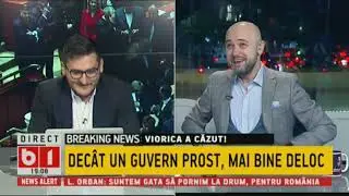 BUNA, ROMANIA! VIORICA A CAZUT. DECAT UN GUVERN PROST MAI BINE DELOC P2/2