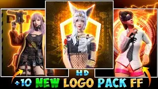 Top 10 unique FF Logo pack 🔥|| ff females character logo pack