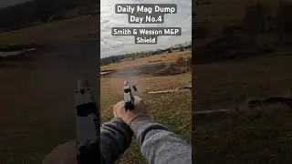 Smith & Wesson M&P Shield Mag dump. #shortvideo #shorts #short #airsoft #pistolonly #pistolfiring