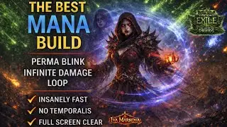 PoE 0.4 Blood Mage - PERMA BLINK INFINITE LOOP Spark Archmage CoC Comet | FASTER THAN TEMPORALIS