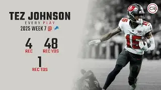 Tez Johnson Week 7 Highlights | Every Target and Catch vs Lions