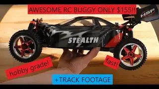 AWESOME RC 1:10 Scale Dirt Buggy for ONLY $155!! HSP 1/10 SCALE RC 4WD BUGGY - REVIEW
