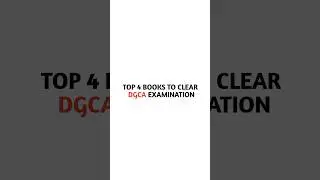Top 4 Books To Clear Dgca Examination | CAPT YUVRAJ | #captyuvraj #aviation #viral #shorts