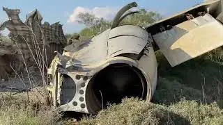 Crashed Airplane Tu-104 History