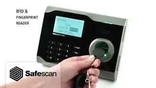 Safescan Fingerprint Clocking In Machine Time Attendance System TA-850 at HuntOffice.co.uk