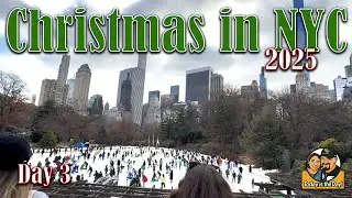 Visiting New York City at Christmastime 2025 Day 3
