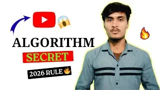 YouTube Algorithm Samjho 😱 | 2026 Rule Jo Views Laayega | Algorithm Secret