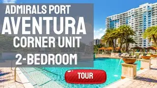 Aventura Condo For Sale- Admirals Port ✔ 2 Bedroom Waterfront (BEST DEAL IN AVENTURA $249,000)