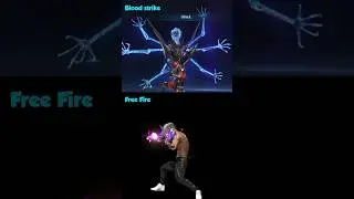 Blood strike vs free fire emote comparison #bloodstrike #freefire #ffshorts #bloodstrikemobile #ff