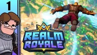 Let's Play Realm Royale Multiplayer Part 1 - Squad: Andrew 