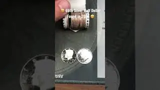 🤩 66th Silver Half Dollar Found in 2022!!! #shorts