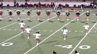 The John Tyler High School Brigadettes Pre-Game Strut 11-10-2017