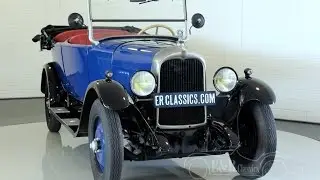 Citroen B 14 F Torpedo 1927 fully restored 10 years ago -VIDEO- www.ERclassics.com
