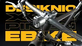 Desiknio X35 PINION eBike dark room PROMO VIDEO #electricbike #ebike #pinion #mahle #desiknio