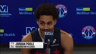 Jordan Poole player of Wizards postgame interview 12 26 2024