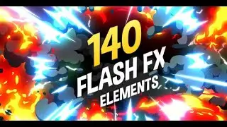 140 groups of flash special effects MG element AE template dynamic Video Template AEP