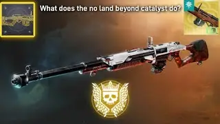 Destiny 2 edge of fate - showing what no land beyond catalyst does