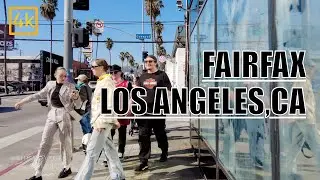Fairfax Walk in Sunny Los Angeles, California