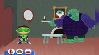 Daily Routine Play Games Super Why :Episode 405