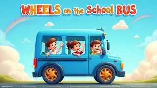 Wheels on the School Bus 🚌 | Fun Nursery Rhyme for Kids | #Kids Playtime Rhythm. 