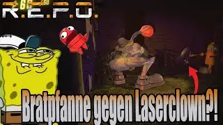 Bratpfanne gegen Laserclown??😂R.E.P.O mit der Gang