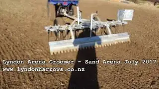 Lyndon Arena Groomer Sand Arena 2017