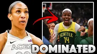 A'ja Wilson Just Got DOMINATED By a 19 Year Old Malonga In HUGE Playoff Loss...