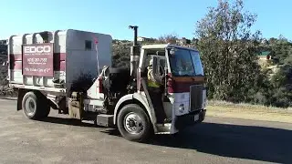 An Able Body side loader! On a hidden trash route