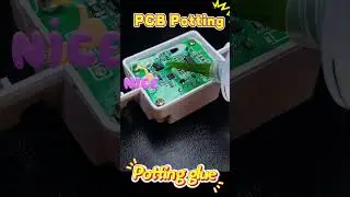 👐👐PCB potting   👑10:1 transprant potting glue#silicone#Rtv#glue#sealant#adhesive#potting#pottingglue