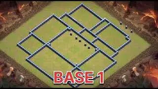 TOP 4! NEW BEST TH13 BASE Layout + Copy Link 2025 | Town Hall 13 (TH13) War Base | Clash of Clans