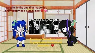 forsaken characters react to die of death forsaken lms theme song animation ❤️