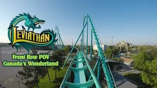 Leviathan Front Row POV - Canada's Wonderland