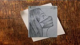 Broken Heart 💔  .. sad girl 👧🏻 ...Step by step . #art #drawing #pencilsketch #easydrawing