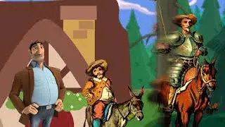 Animacao DonQuijote  Oscar, Thomas e Jo&atilde;o Vitor cicada 1337