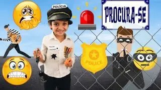 Benjamin e Sapinho Croc Croc Aventuras de POL&Iacute;CIA | POLICE CHASE ADVENTURE | Benjamin Desafio