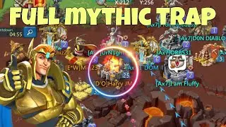 Lords Mobile - Online MYTHIC trap was destroyed. DOM rallies and huge hits