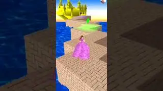 😄😰Running princess #funnyshorts #shorts #viralvideo #192  #phonegame