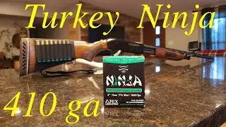 410 ga Turkey Ninja Pattern testing